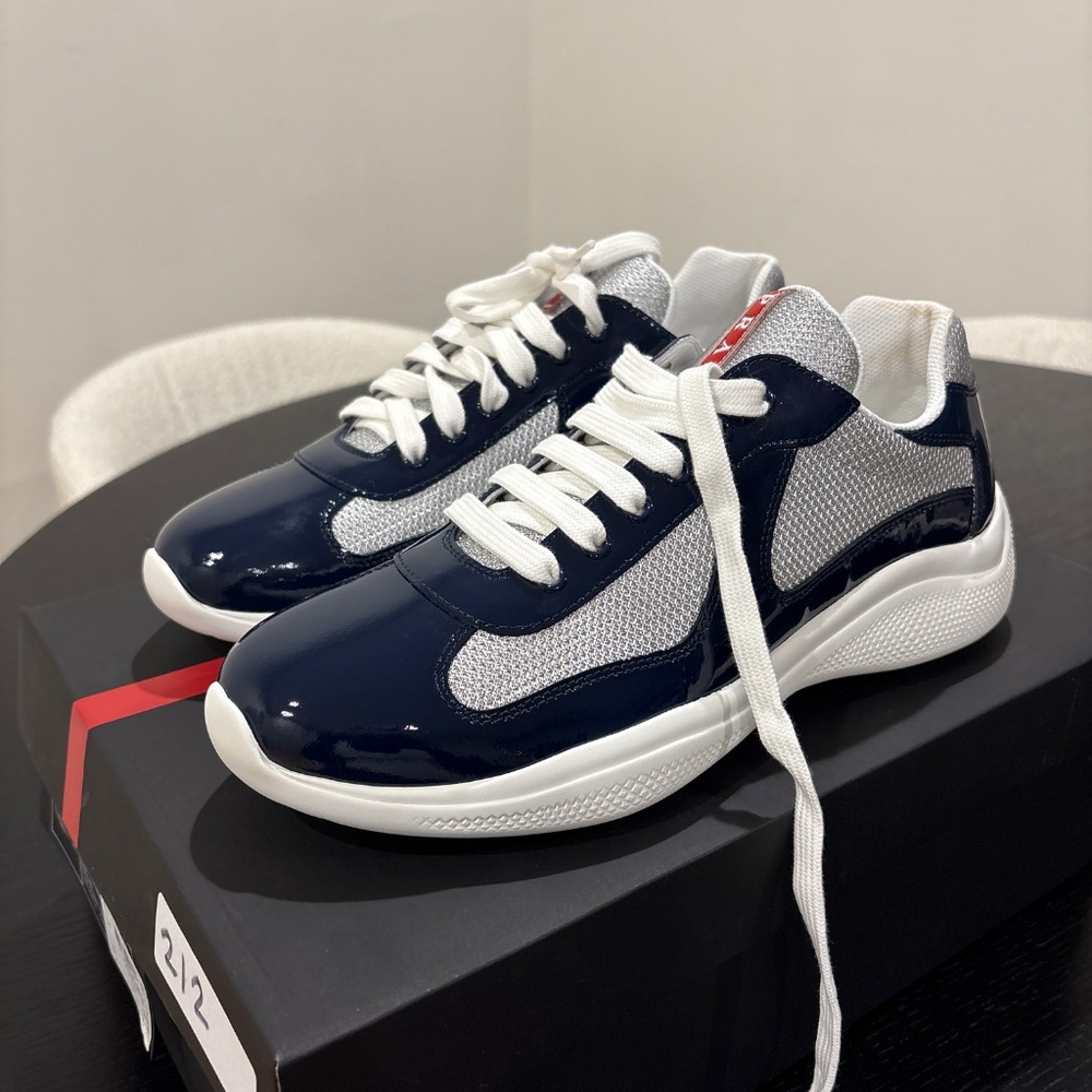 Prada America's Cup biker fabric sneakers - Picture 7 of 8